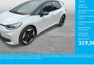 VW ID.3 9.680 km 38.777 &euro; Dortmund 44379