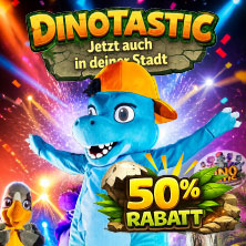 Dinotastic Live! Die Reise zum Feuervulkan 07.03.2027 Urania